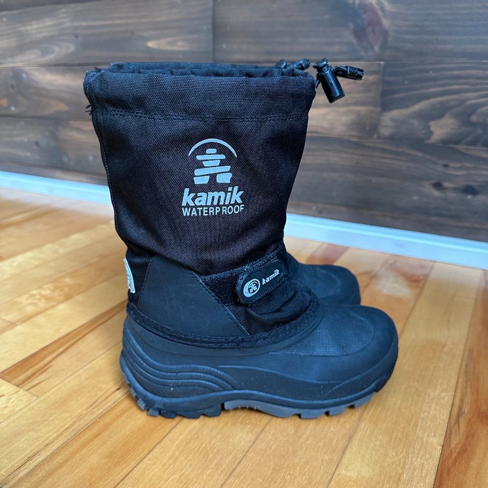 EUC Kids Kamik Snow Boots - Waterproof, Insulated (Size 13)